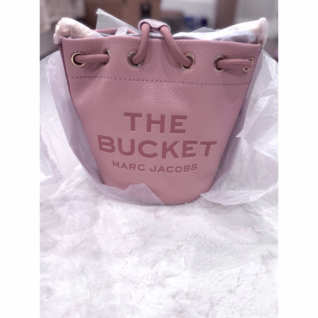 Marc Jacob’s Crossbody Bucket Bag Rose Pink Nwt